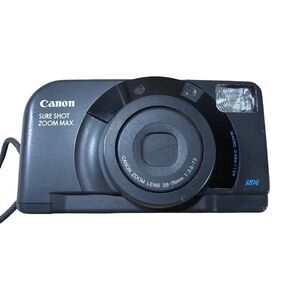 Canon Sure Shot Zoom Max 35mm Point & Shoot Film Camera 38-76mm Zoom